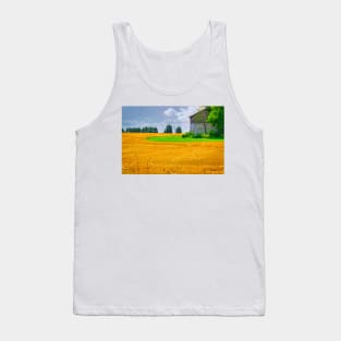 Summer Wheat Field Tank Top